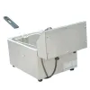 Single-cylinder single-sieve electric fryer FY-6L commercial deep fryer for frying chicken wings and French fries Specification image